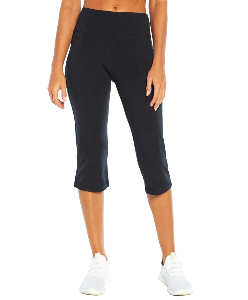 Marika Women's Zoey Tummy Control Capri Legging, Black, Medium - Image 1